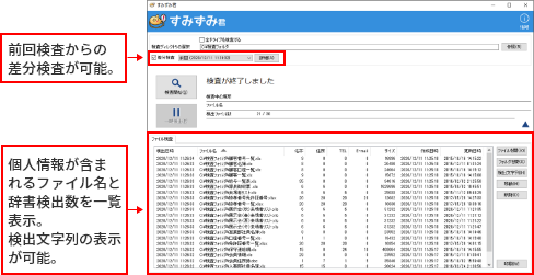 すみずみ君　個人情報ファイル検出ツール